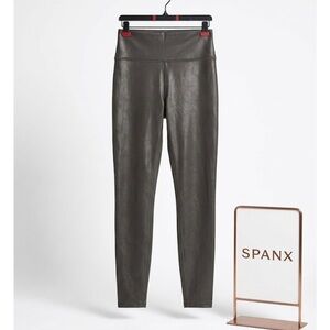 Spanx olive green High-Waisted Leggings